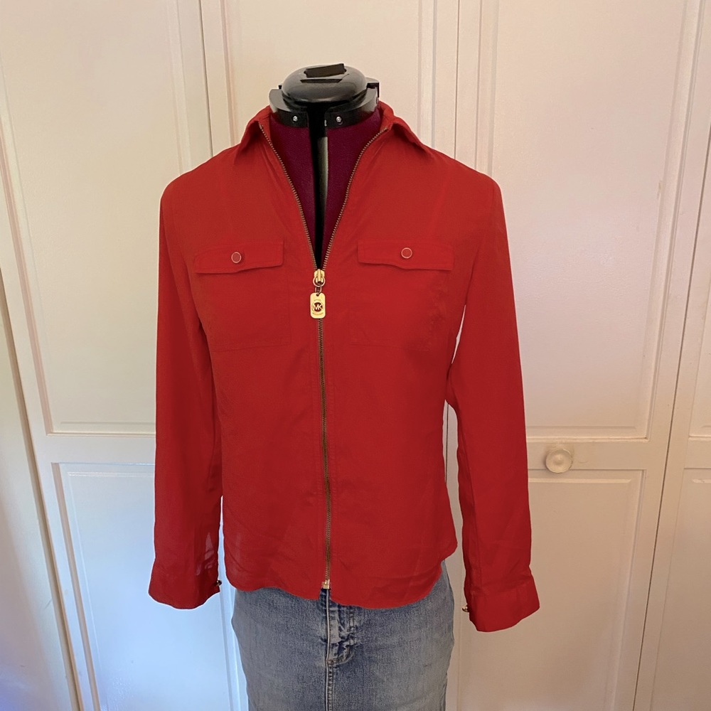 Michael Kors Cute Shirt with Rollup Sleeves